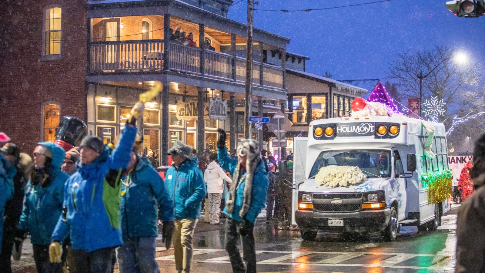 Mardi Gras Parade in Ellicottville- Photo credit- Ellicottville Chamber